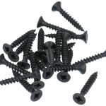 20 stuks zwarte Schroeven Pozy Drive 4.5 x 30 mm