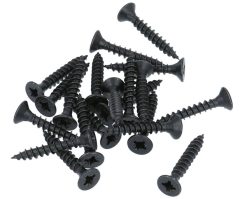 20 stuks zwarte Schroeven Pozy Drive 4.5 x 30 mm