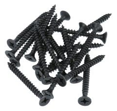 20 stuks zwarte Schroeven Pozy Drive 5.0 x 50 mm