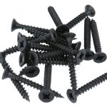 20 stuks zwarte Schroeven Pozy Drive 6.0 x 50 mm