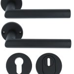 SKG3 Veiligheid Achterdeur Set Marc Rond zwart