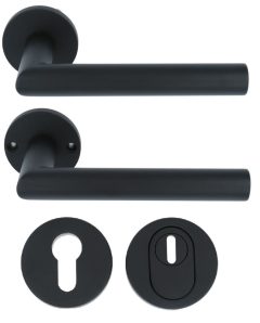 SKG3 Veiligheid Achterdeur Set Marc Rond zwart