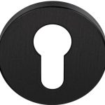 Cilinderplaatje INC PBIY53 PVD mat zwart