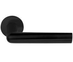 Enkele deurklink rechts PIET BOON INC PBI101 PVD mat zwart