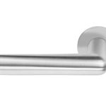 Enkele deurklink links PIET BOON INC PBI102-G mat rvs