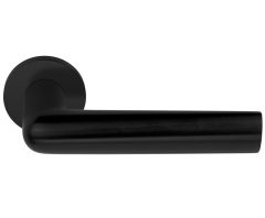 Enkele deurklink rechts PIET BOON INC PBI102 PVD mat zwart