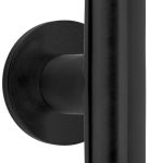 Voordeurknop Vast PIET BOON INC PBI200VA PVD mat zwart