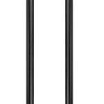 Set Deurgrepen PIET BOON INC PBI400 PA 400 mm PVD mat zwart