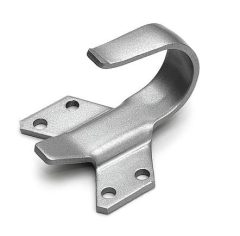 Sluithaak zilvergrijs terugliggende deuren 7,5mm - 24,5mm