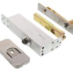 Intersteel Taatsscharnier 158x47x33mm tbv houten deuren, afdekkappen rvs