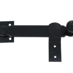 Luikoverslag zwart 165 mm