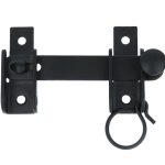 Luikoverslag 120x60mm zwart