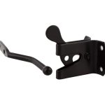 Heksluiting met sluitpen opschroevend zwart gelakt