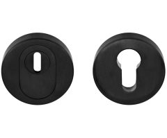 SKG3 Veiligheid-Rozet Met Kerntrekbeveiliging BASICS LBVEIL-KT PVD mat zwart