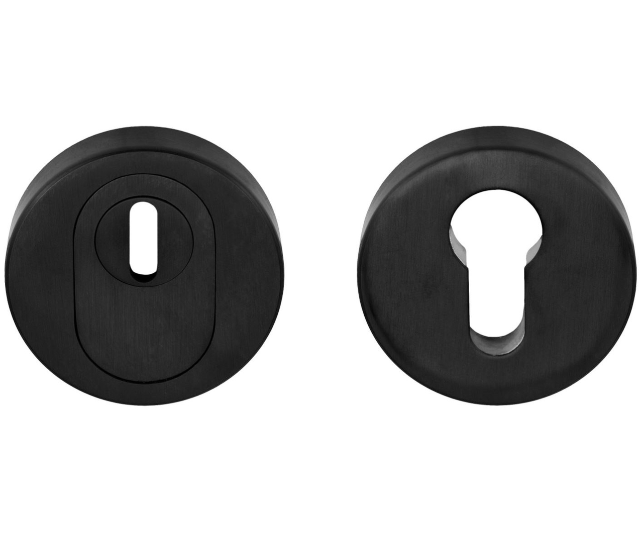 SKG3 Veiligheid-Rozet Met Kerntrekbeveiliging BASICS LBVEIL-KT PVD mat zwart