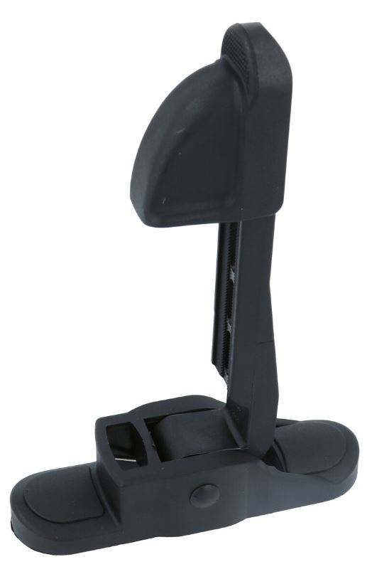 Automatische luikvastzetter 60-100 mm zwart