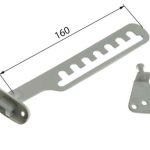 Raamuitzetter Wit 160 mm met 7 standen