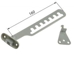 Raamuitzetter Wit 160 mm met 7 standen
