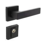 Intersteel SKG3 Veiligheid Achterdeur Set Amsterdam Vierkant zwart