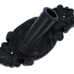 Vlaggenstokhouder klassiek Aluminium zwart