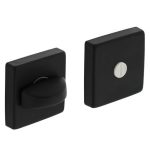 Intersteel wc-sluiting 50x50x10 + 7mm nokken met 8 mm stift zwart