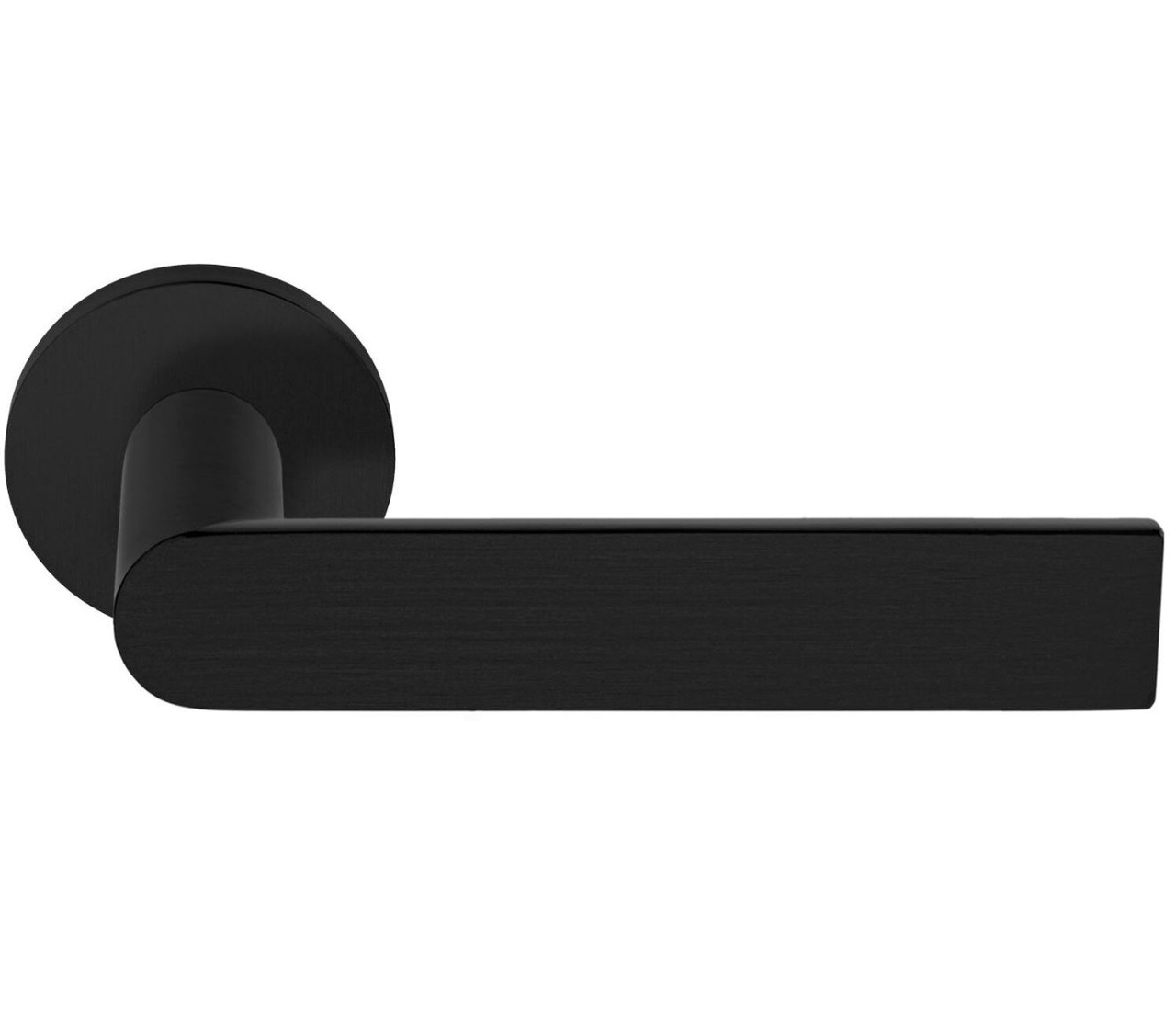 Enkele deurklink rechts PIET BOON ARC PBA100 PVD mat zwart