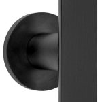 Voordeurknop Vast PIET BOON ARC PBA200VA PVD mat zwart