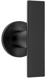 Voordeurknop Vast PIET BOON ARC PBA200VA PVD mat zwart