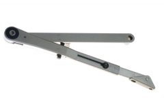 Blokkeer arm voor GEZE deurdrangers 2000/4000 zilver