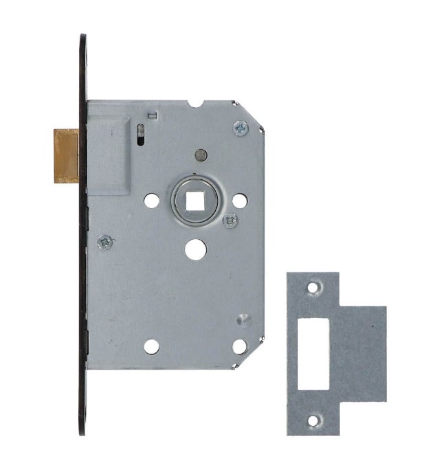 Nemef loopslot 1255/3 met zwarte voorplaat - Afbeelding 3