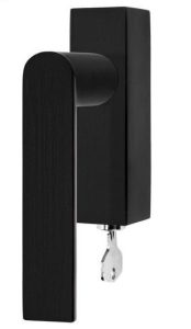 Draaikiepgarnituur Piet Boon ARC PBA101-DKLOCK Links PVD mat zwart