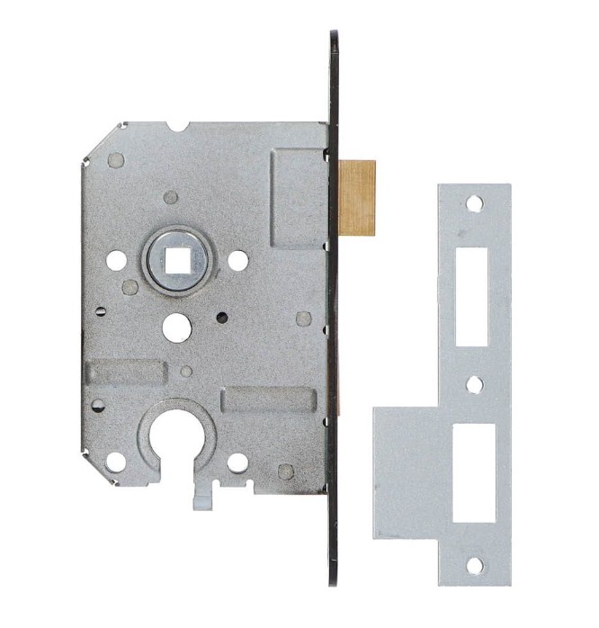 Nemef cilinder PC55 insteekslot 1269/3 met zwarte voorplaat - Afbeelding 3