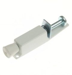 Deurvastzetter voetstift 25x120 mm Wit