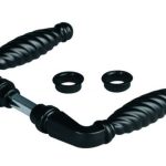 LOCINOX Deurklink zwart met Mini Rozetten