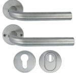 SKG3 Veiligheid Achterdeur Set Martijn Rond rvs