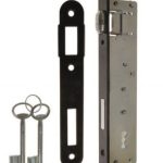 Rolslot Met Dag en Nachtslot zwarte voorplaat