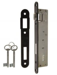 Rolslot Met Dag en Nachtslot zwarte voorplaat