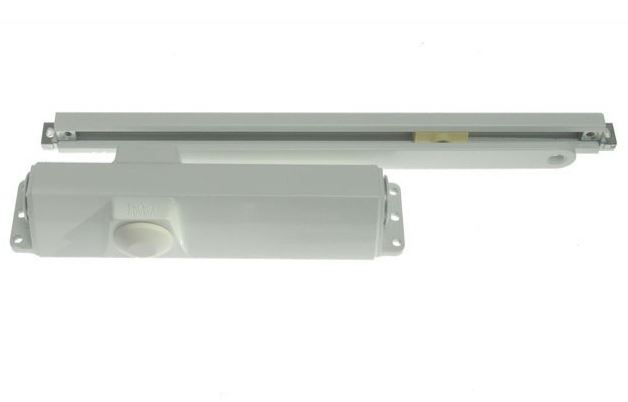 Deurdranger Dorma TS 90-Impulse met glijarm wit