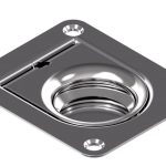 Luikring Rechthoekig 65X55 mm rvs A4