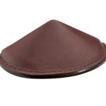 Greep Leder China donkerbruin 32 mm