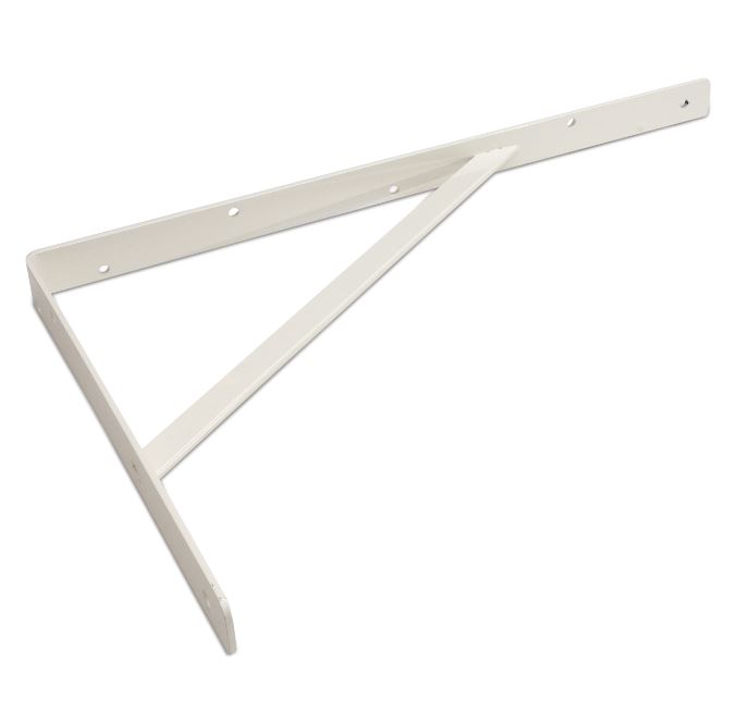 Plankdrager BEAM met schoor 205x295 mm staal wit gelakt