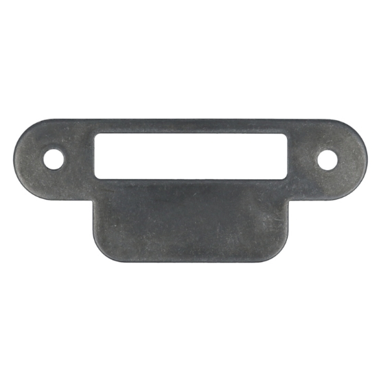 Mauer Sluitplaat 338 F rvs Din Ls/Rs Rond