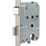 Mauer Dag- en nacht cilinderslot PC55, 1535 Met rvs Voorplaat