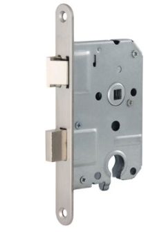 Mauer Dag- en nacht cilinderslot PC55, 1535 Met rvs Voorplaat