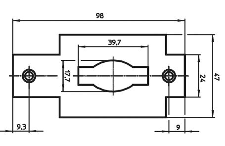 Mauer Sluitplaat 452 rvs Din Links/Rechts - Afbeelding 2