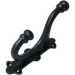 Kapstokhaak Kim ijzer zwart