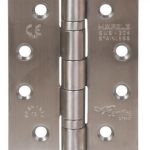 Kogellagerscharnier 102x76x3 mm rechte hoek rvs