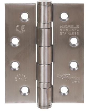 Kogellagerscharnier 102x76x3 mm rechte hoek rvs