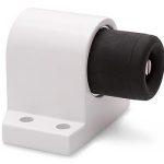 Deurstopper vloermodel geveerde stootbuffer Robusto wit