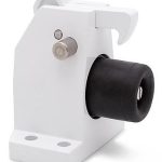 Deurvastzetter vloermodel incl. opvanghaak & geveerde stootbuffer Robusto wit